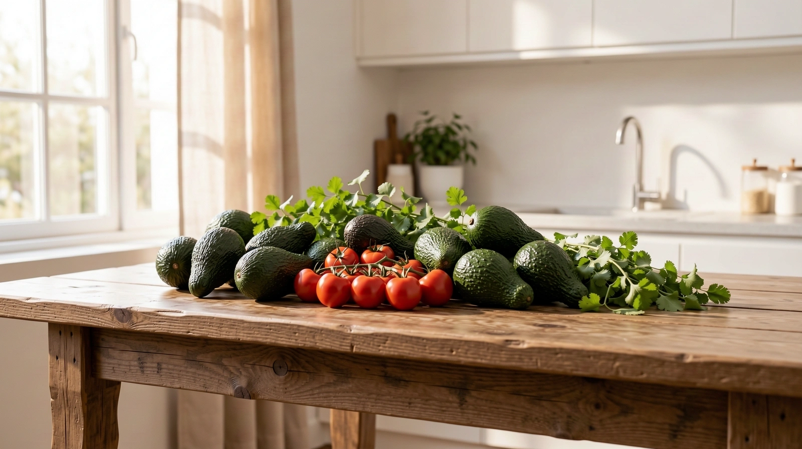 Ingredientes frescos y naturales